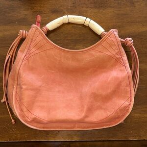 Tre Vero Leather Boho Handbag